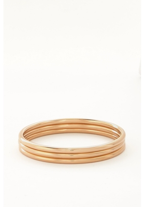 Jennifer Fisher - Classic Cylinder Set Of Three Gold-plated Bangles - One size