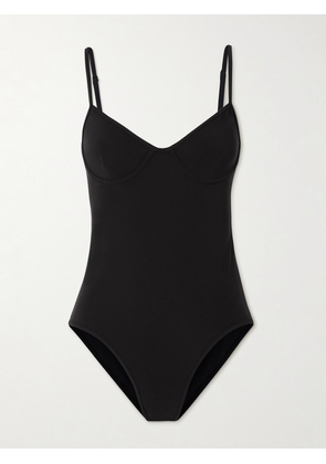 TOTEME - Recycled Underwired Swimsuit - Black - xx small,x small,small,medium,large,x large