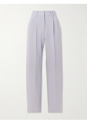 Blazé Milano - Fox Pleated Wool Tapered Pants - Blue - 00,0,1,2,3,4