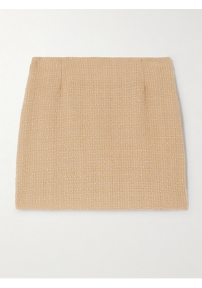 Blazé Milano - Rush Coci Wool-blend Bouclé-tweed Mini Skirt - Neutrals - 00,0,1,2,3,4