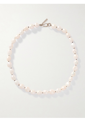 Sophie Buhai - Silver Pearl Necklace - White - One size