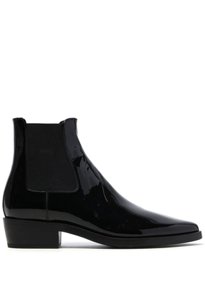 Fear Of God patent-finish leather boots - Black