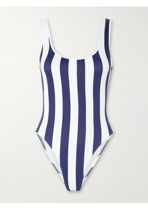 Melissa Odabash - Arezzo Striped Swimsuit - Blue - UK 6,UK 8,UK 10,UK 12,UK 14,UK 16