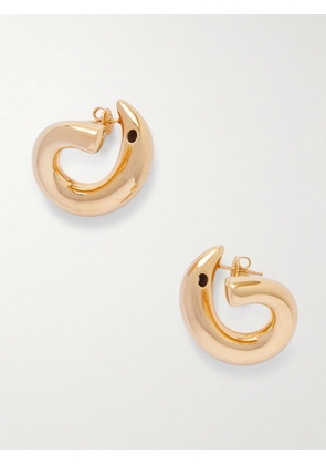 Bottega Veneta - Sardine Gold-plated Earrings - One size