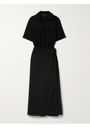 Proenza Schouler - Emory Convertible Mesh And Woven Wrap Maxi Dress - Black - US0,US2,US4,US6,US8,US10,US12
