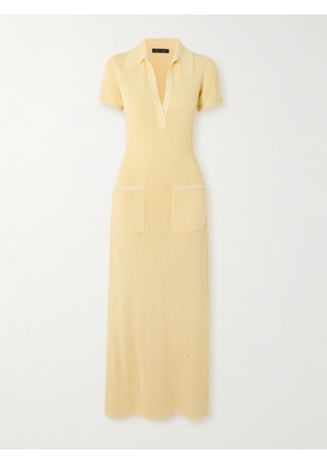 Proenza Schouler - Auden Open-knit Maxi Dress - Yellow - x small,small,medium,large,x large