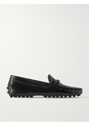 Tod's - Gommino Embellished Patent-leather Loafers - Black - IT36,IT37,IT37.5,IT38,IT38.5,IT39,IT39.5,IT40,IT40.5,IT41,IT42
