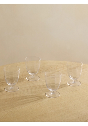 L'Objet - Iris Set Of Four Wine Glasses - Neutrals - One size