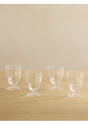 L'Objet - Iris Set Of Four Water Glasses - Neutrals - One size