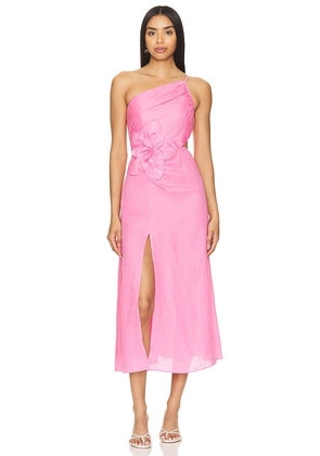Yumi Kim Romy Dress in Pink. Size S.