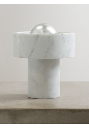 Tom Dixon - Stone Portable Marble Led Lamp - Silver - One size