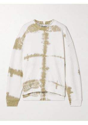 Proenza Schouler White Label - Blake Tie-dyed Cotton-jersey Sweatshirt - x small,small,medium,large