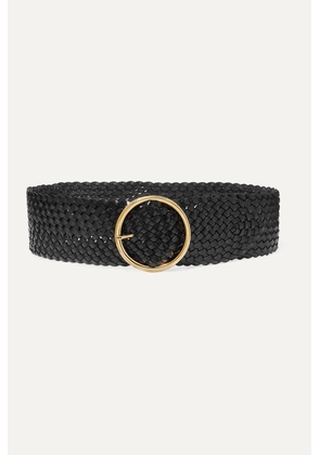 Anderson's - Woven Leather Belt - Black - 65,70,75,80,85,90