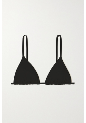 Eres - Les Essentiels Mouna Triangle Bikini Top - Black - FR38,FR40,FR42,FR44