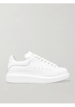 Alexander McQueen - Leather Exaggerated-sole Sneakers - White - IT35,IT35.5,IT36,IT36.5,IT37,IT37.5,IT38,IT38.5,IT39,IT39.5,IT40,IT40.5,IT41,IT41.5