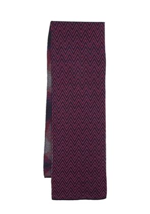 Missoni Zigzag reversible scarf - Purple