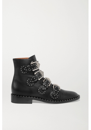 Givenchy - Elegant Studded Leather Ankle Boots - Black - IT35,IT35.5,IT36,IT36.5,IT37,IT37.5,IT38,IT38.5,IT39,IT39.5,IT40,IT40.5,IT41,IT41.5,IT42