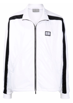 VTMNTS logo-patch track jacket - White