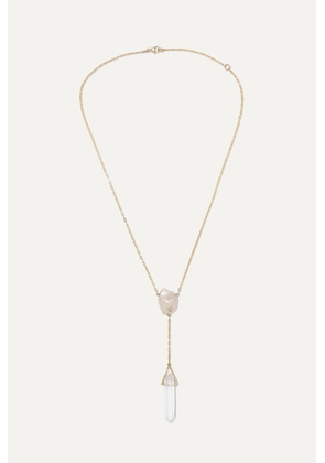 HARRIS ZHU - 14-karat Gold Multi-stone Necklace - One size