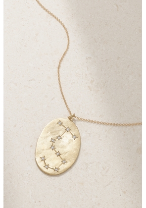 Brooke Gregson - Zodiac Scorpio 14-karat Gold Diamond Necklace - One size