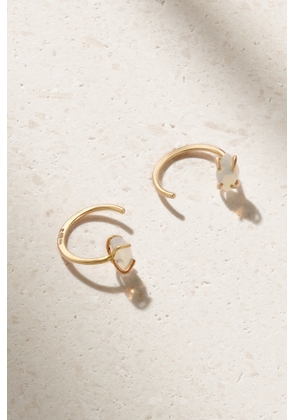 Melissa Joy Manning - 14-karat Gold Opal Earrings - One size