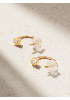 Melissa Joy Manning - 14-karat Gold Diamond Earrings - One size