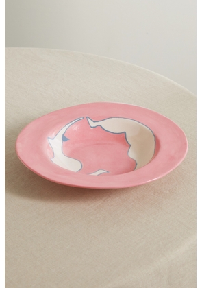 LAETITIA ROUGET - 26cm Ceramic Dinner Plate - Pink - One size
