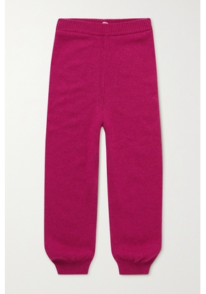 THE ROW KIDS - Louie Cashmere Track Pants - Pink - 4 years,10 years,8 years,6 years