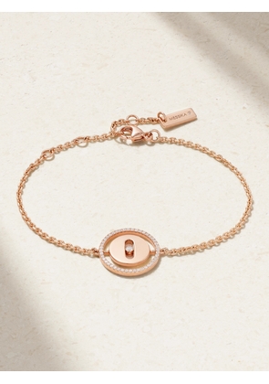 Messika - Lucky Move 18-karat Rose Gold Diamond Bracelet - One size