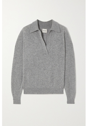KHAITE - Jo Cashmere-blend Sweater - Gray - x small,small,medium,large