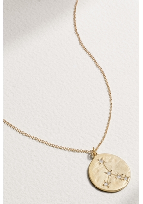 Brooke Gregson - Zodiac Cancer 14-karat Gold Diamond Necklace - One size