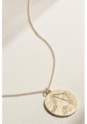 Brooke Gregson - Zodiac Libra 14-karat Gold Diamond Necklace - One size