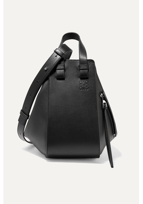 Loewe - Hammock Small Textured-leather Shoulder Bag - Black - One size