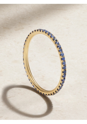 Ileana Makri - Thread 18-karat Gold Sapphire Ring - 5,6,7