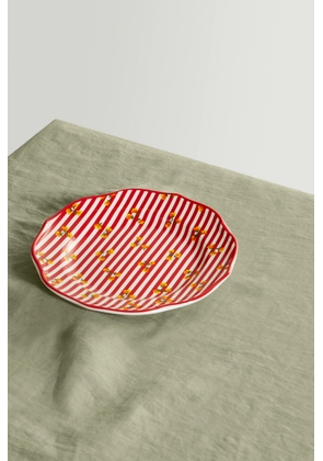Loretta Caponi - + Villeroy & Boch Porcelain Dessert Plate - Red - One size