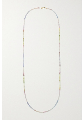 JIA JIA - + Net Sustain Gold Sapphire Necklace - Pink - One size