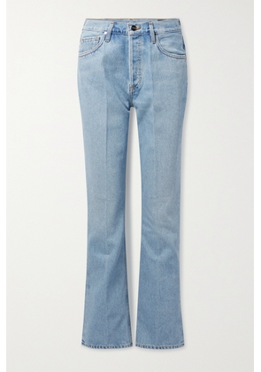 GOLDSIGN - + Net Sustain The Nineties High-rise Bootcut Jeans - Blue - 23,24,25,26,27,28,29,30,31,32