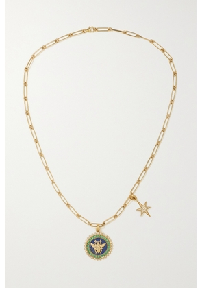 Storrow - Stella Minnie 14-karat Gold Multi-stone Necklace - One size