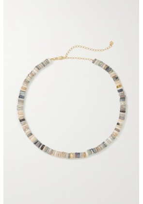 Sydney Evan - 14-karat Gold, Opal And Diamond Necklace - Green - One size