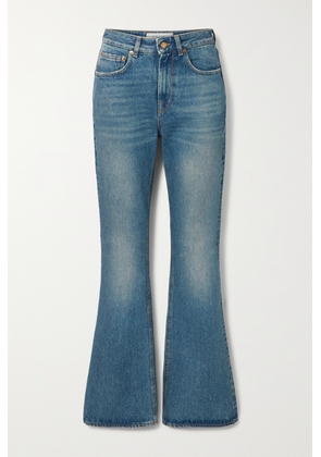 Golden Goose - Journey Distressed High-rise Flared Jeans - Blue - 24,25,26,27,28,29,30,31
