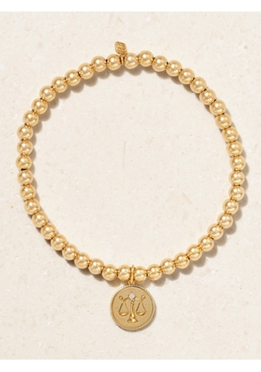 Sydney Evan - Libra 14-karat Gold Diamond Bracelet - One size