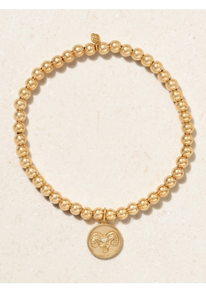 Sydney Evan - Aries 14-karat Gold Diamond Bracelet - One size