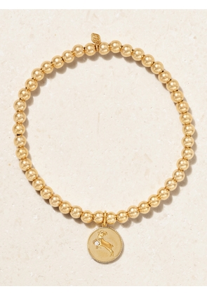 Sydney Evan - Capricorn 14-karat Gold Diamond Bracelet - One size