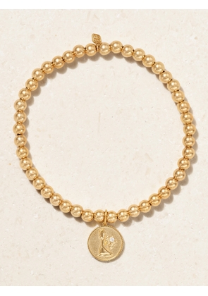 Sydney Evan - Virgo 14-karat Gold Diamond Bracelet - One size