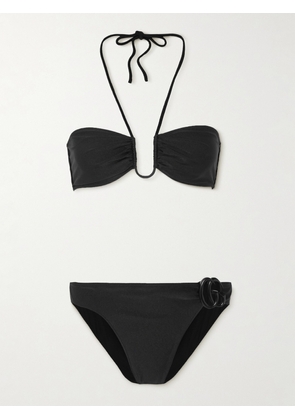 Gucci - Embellished Halterneck Bikini - Black - XXS,XS,S,M,L,XL