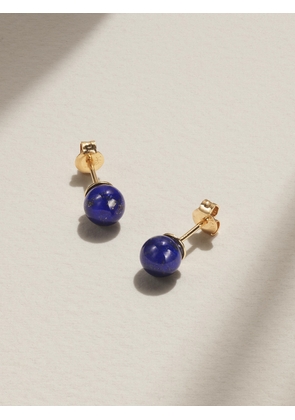 Mateo - 14-karat Gold Lapis Lazuli Earrings - One size