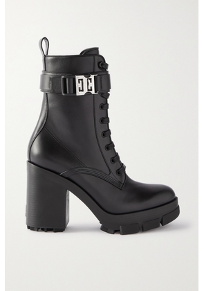 Givenchy - Embellished Leather Ankle Boots - Black - IT35,IT35.5,IT36,IT36.5,IT37,IT37.5,IT38,IT38.5,IT39,IT39.5,IT40,IT40.5,IT41