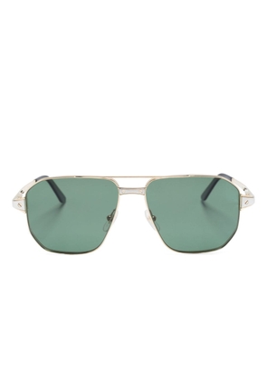Cartier Eyewear CT0424S pilot-frame sunglasses - Gold