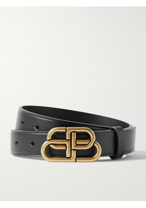 Balenciaga - Bb Leather Belt - Black - 65,70,75,80,85,90,95,100