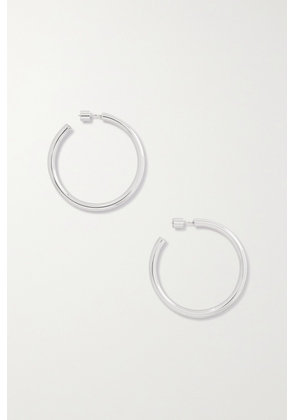 Jennifer Fisher - Baby Lilly Silver-plated Hoop Earrings - One size